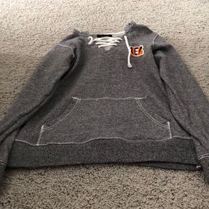 Grey Cincinnati Bangles hoodie (M)
